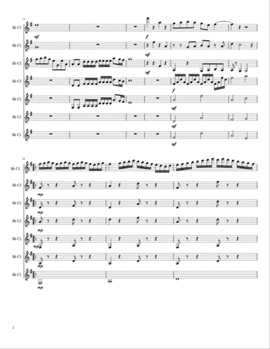 Town of Spirit Town of Spirit Woodwind Ensemble scores gallery preview page 2