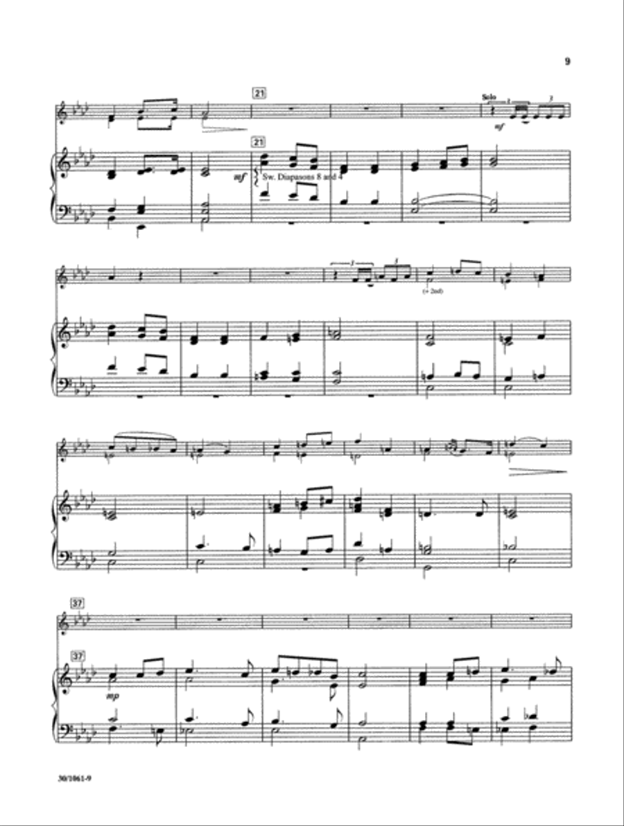 Classics for Trumpet and Keyboard - Full Score Trumpet scores gallery preview page 7