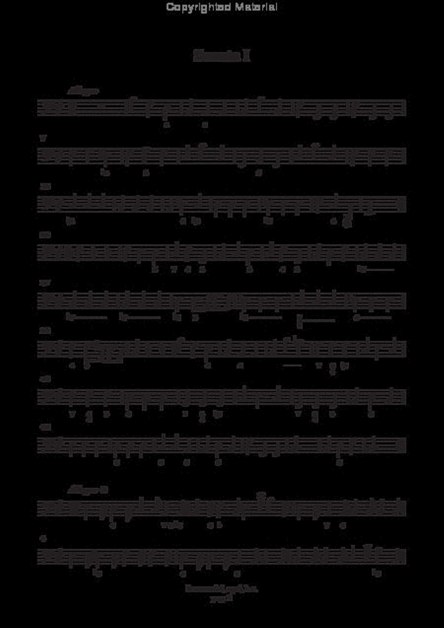 6 Sonate op.4 (Paris, [1742]) Cello Solo scores gallery preview page 4
