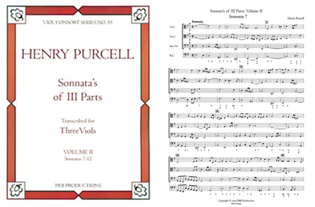 Sonnatas of 3 Parts, Volume 2 (score and part set)