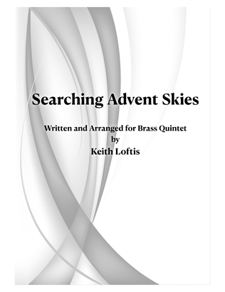 Book cover for Searching Advent Skies