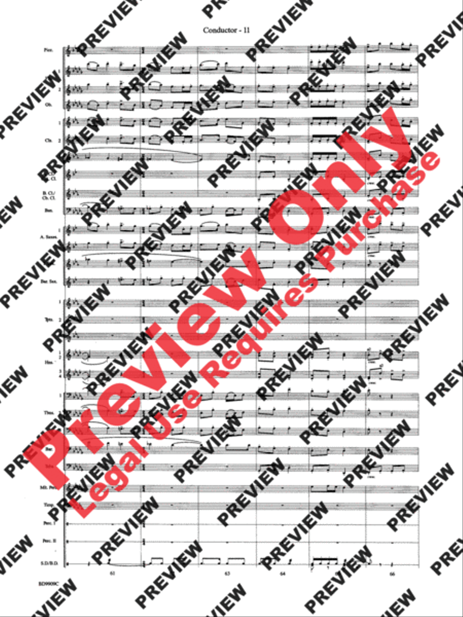 I'm Seventeen Come Sunday Concert Band scores gallery preview page 33