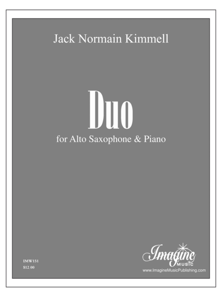 Duo for Alto Saxophone & Piano