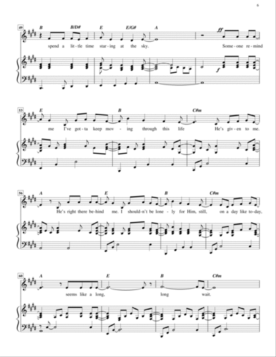 True Songs Songbook Volume 2 (high voice) High Voice scores gallery preview page 6