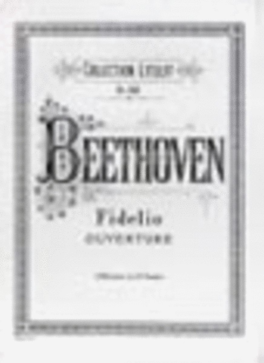 Fidelio Overture Op. 72b (Arranged for 2 Pianos, 8 Hands)