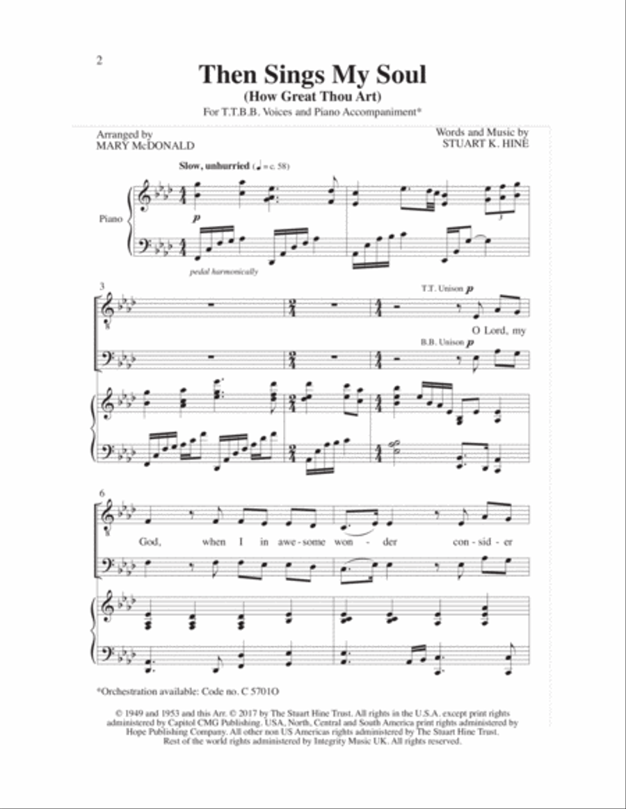 Singing Men, Vol. 6 TTBB scores gallery preview page 2