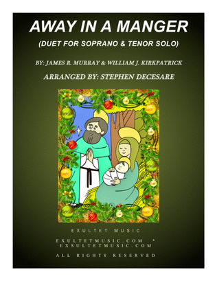 Book cover for Away In A Manger (Duet for Soprano and Tenor Solo)
