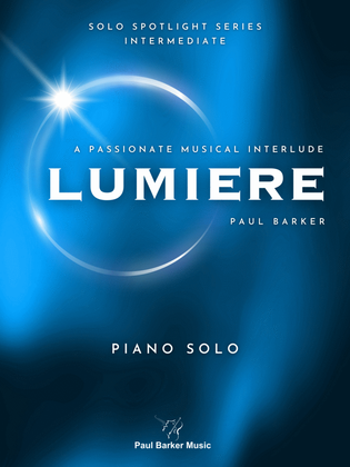 Book cover for Lumiere (Piano)