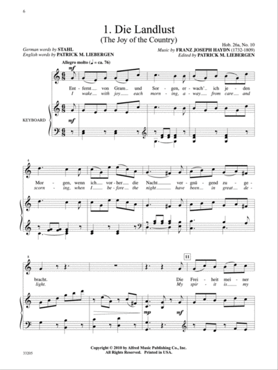 Classics for Solo Singers Medium-High Voice scores gallery preview page 3
