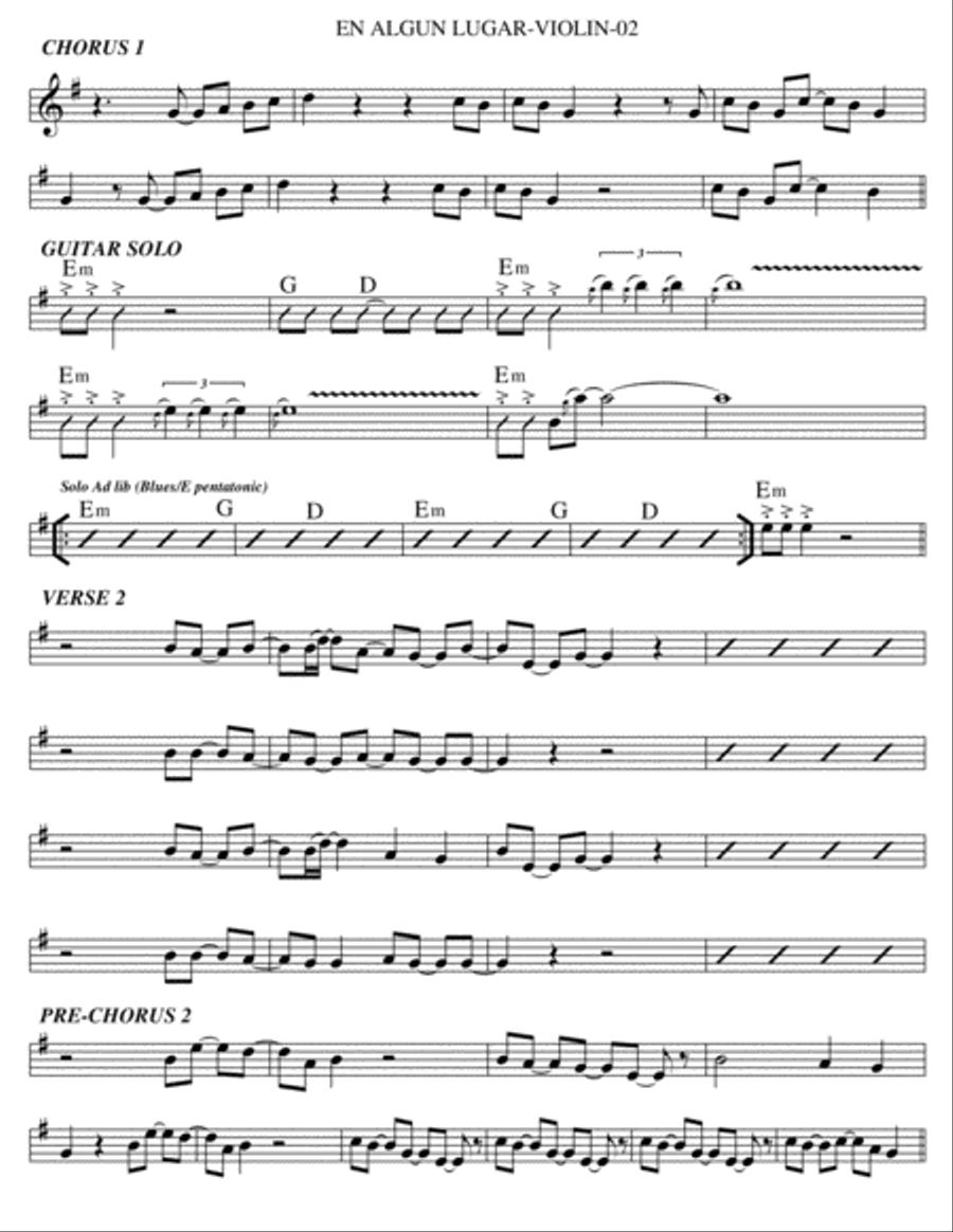 Moscow Nights Violin Solo scores gallery preview page 2