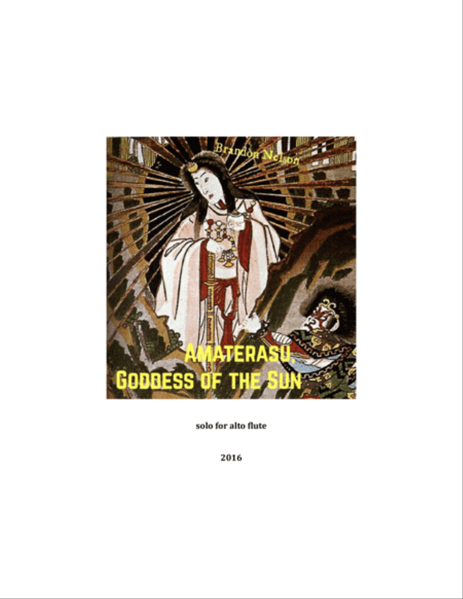 Amaterasu, Goddess of the Sun Woodwind Ensemble scores gallery preview page 1