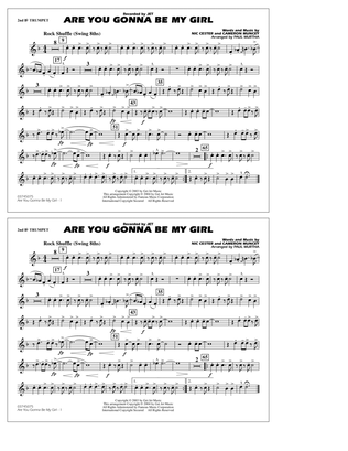 Are You Gonna Be My Girl (arr. Paul Murtha) - 2nd Bb Trumpet
