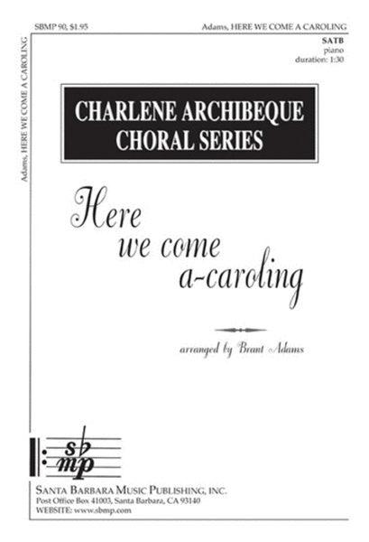 Here we come a-caroling - SATB Octavo image number null