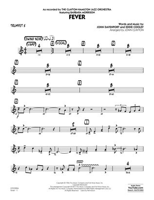 Fever (Key: G min) - Trumpet 5