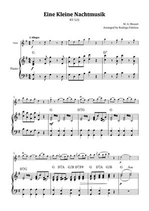 Eine Kleine Nachtmusik (for solo flute with piano accompaniment)