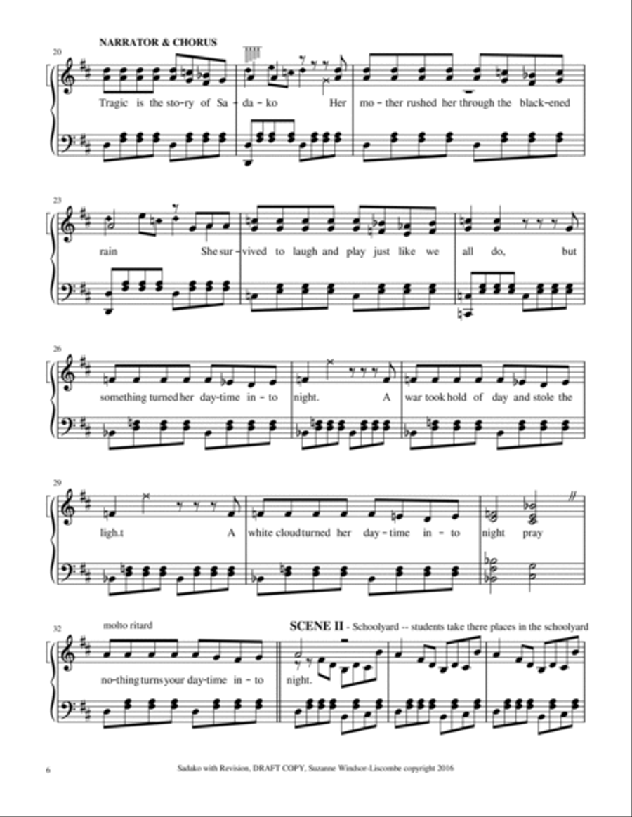 Sadako Voice scores gallery preview page 6
