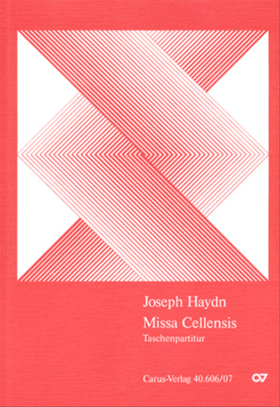 Missa Cellensis (Mariazeller-Messe) by Franz Joseph Haydn 4-Part - Sheet Music