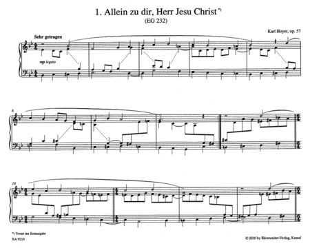 Choralvorspiele, op. 57