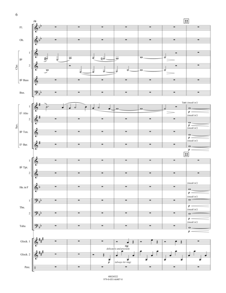 Reminiscence - Conductor Score (Full Score)