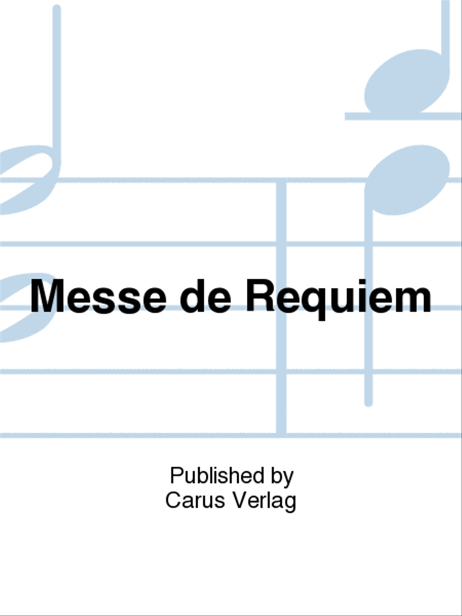 Messe de Requiem 4-Part scores gallery preview page 1