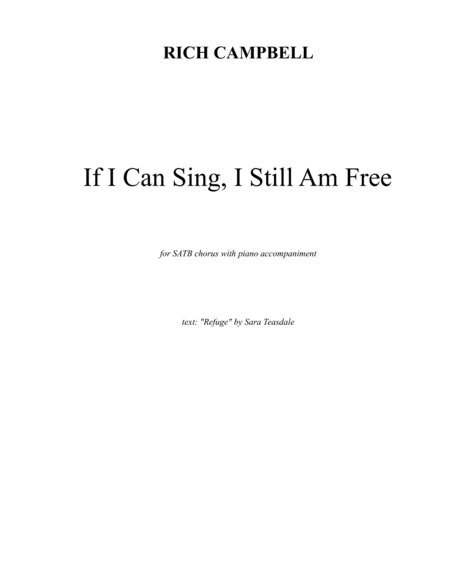 If I Can Sing, I Still Am Free image number null