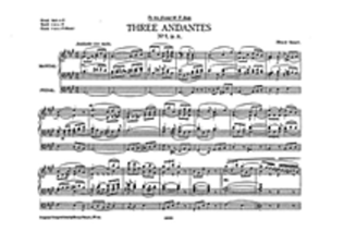 Henry Smart: Three Andantes (In A, F And C)