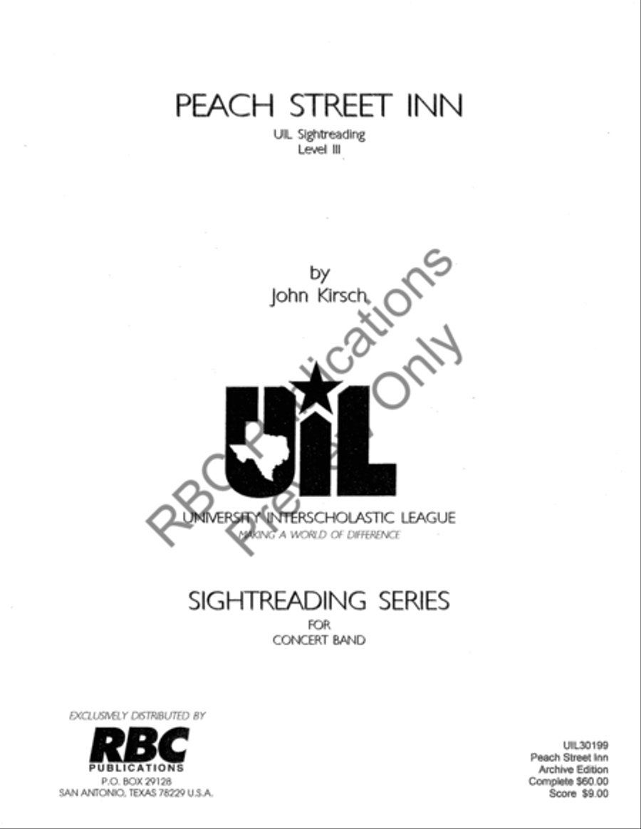 <br>Sheet music extract