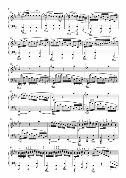 Scarlatti-Sonata in D-Major L.164 K.491(piano) image number null