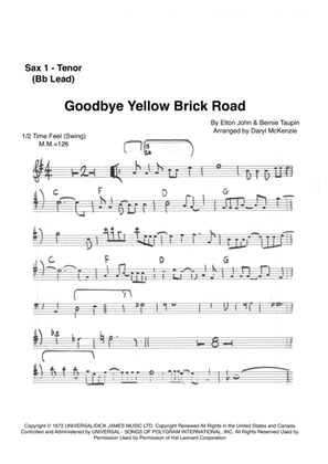 Book cover for Goodbye Yellow Brick Road