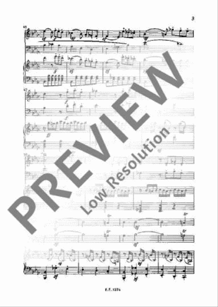 Piano Trio No. 3 C minor Piano Trio scores gallery preview page 12