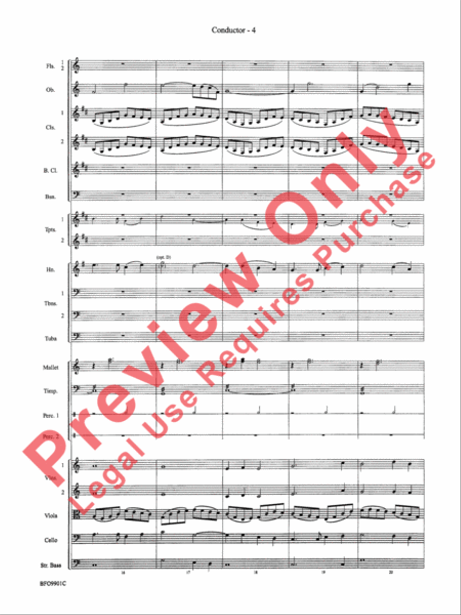 O Holy Night Full Orchestra scores gallery preview page 6
