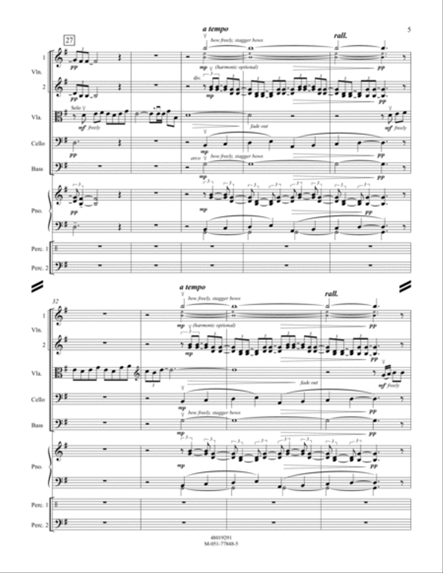 Prairie Night And Celebration (from Billy The Kid) - Conductor Score (Full Score)