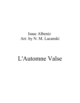 Book cover for L'Automne Valse I.