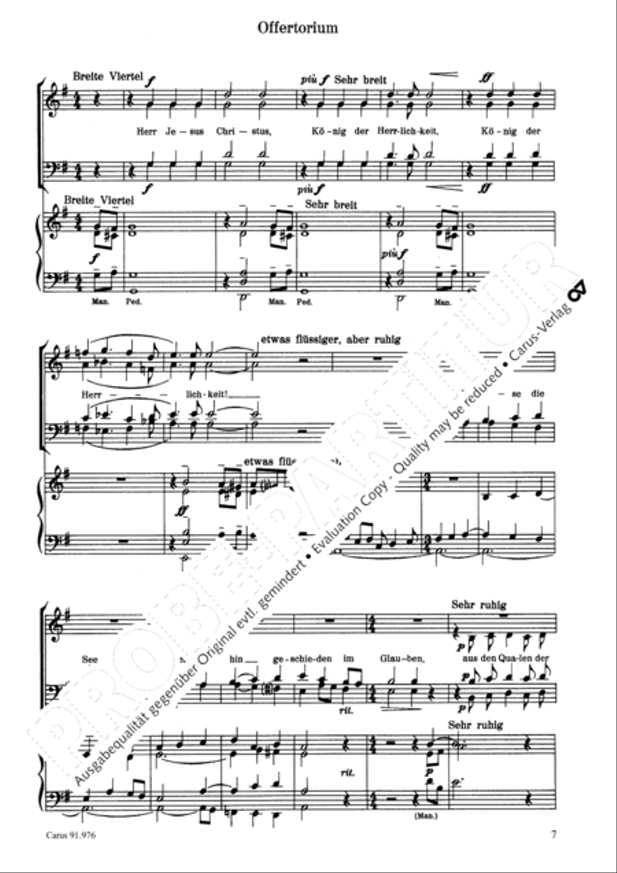 Deutsche Totenmesse 4-Part scores gallery preview page 8