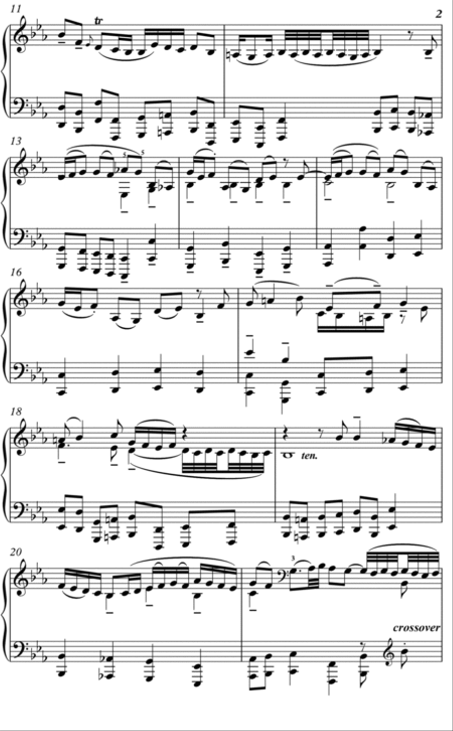 Wachet Auf (Classical Music for Tablet Series) Piano Solo scores gallery preview page 2