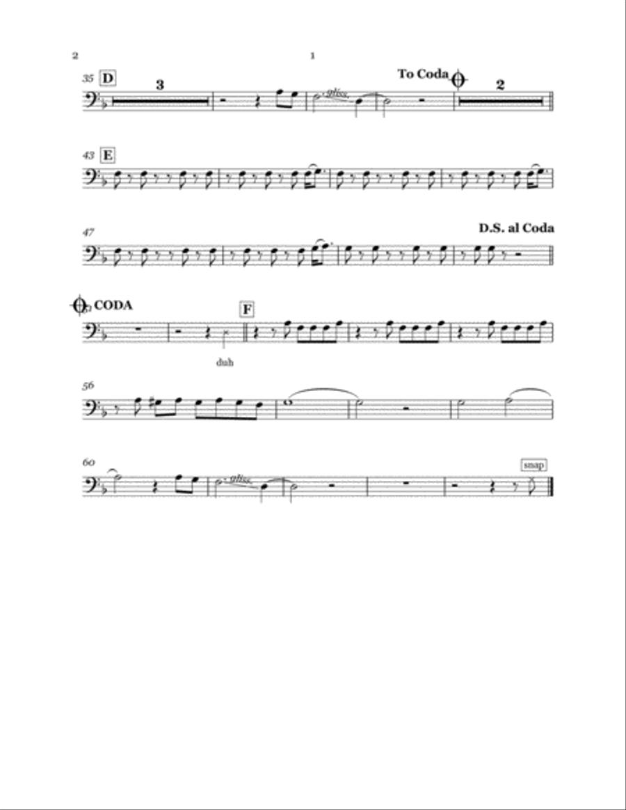 Bad Guy Cello scores gallery preview page 6