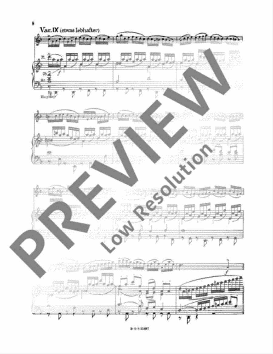 Jagdkonzert Double Bass scores gallery preview page 11