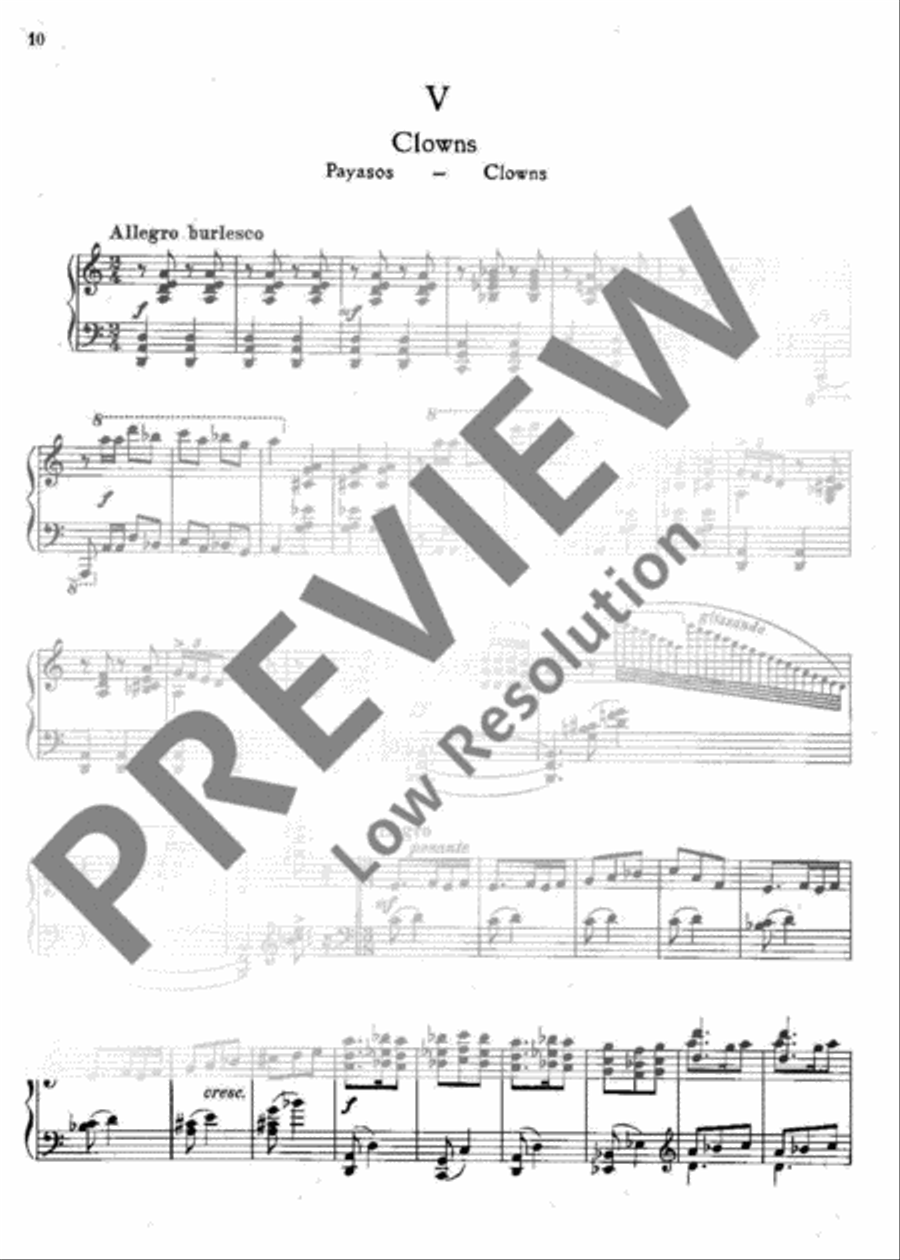 The Circus Piano Solo scores gallery preview page 11