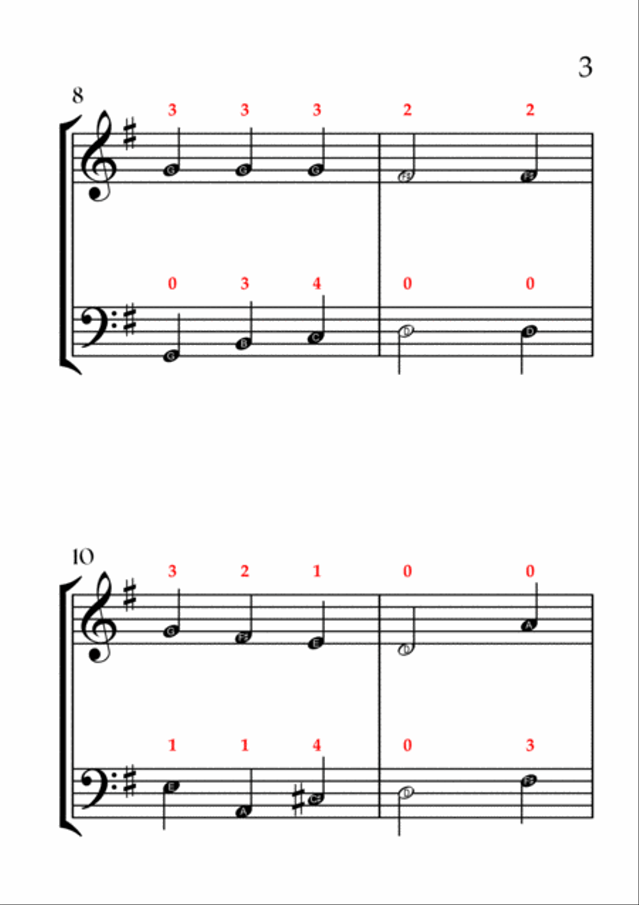 We Wish You a Merry Christmas (VIOLIN AND CELLO - EASY LEVEL) String Duet scores gallery preview page 4