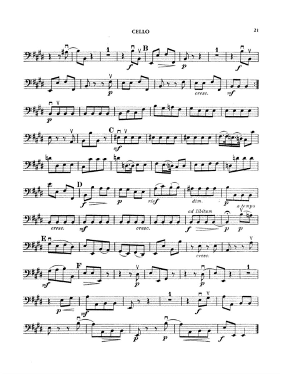 Boccherini: Nine Selected String Quartets String Quartet scores gallery preview page 2