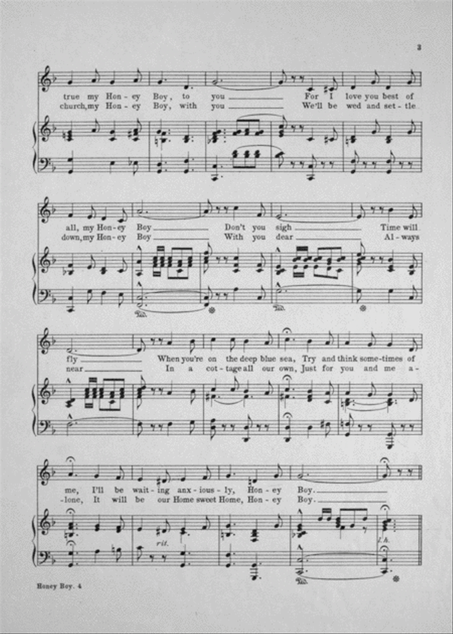 Honey Boy Voice scores gallery preview page 3