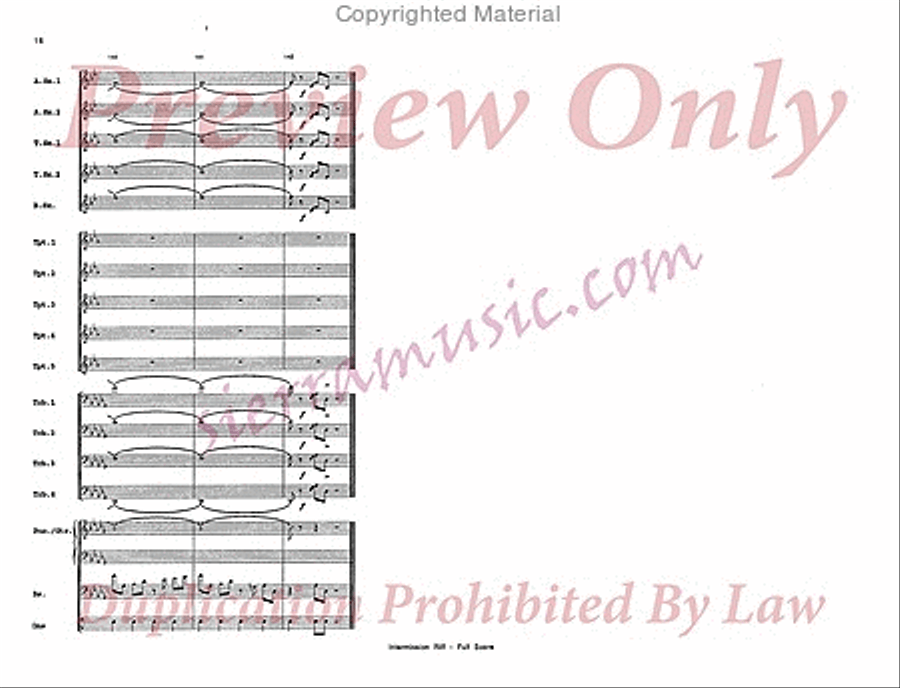 Intermission Riff Jazz Ensemble scores gallery preview page 17