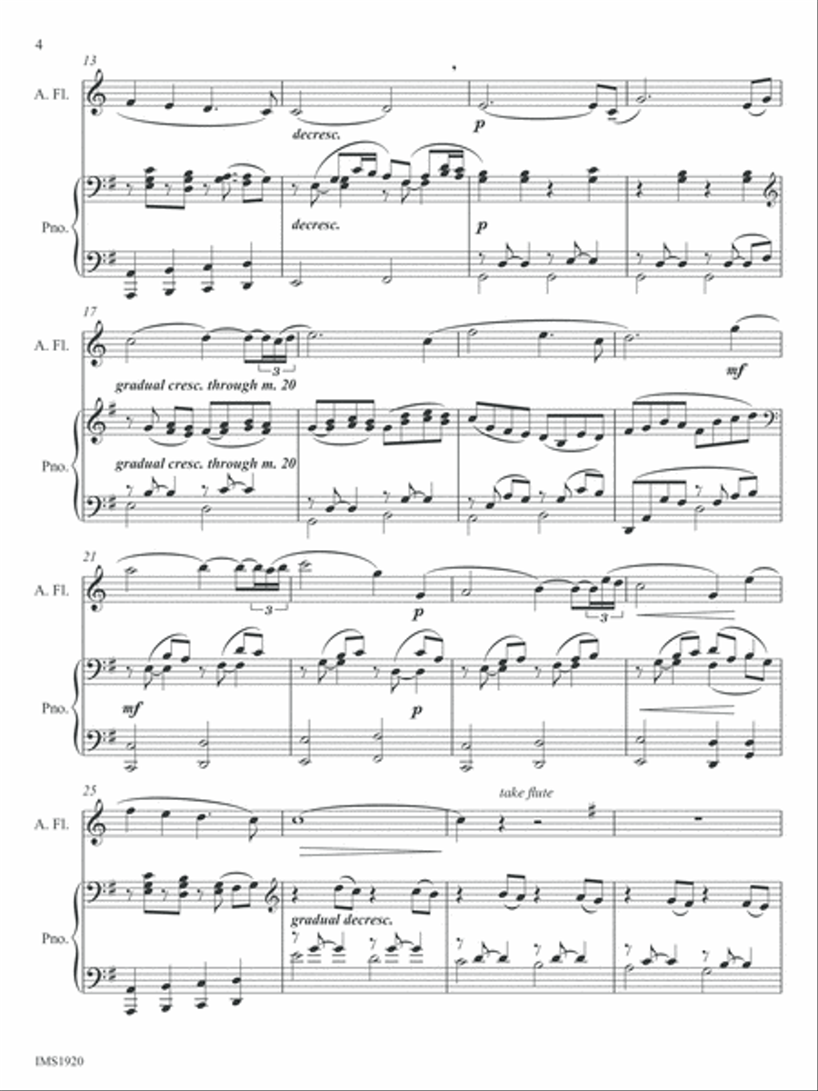 Prayer Flute Solo scores gallery preview page 5