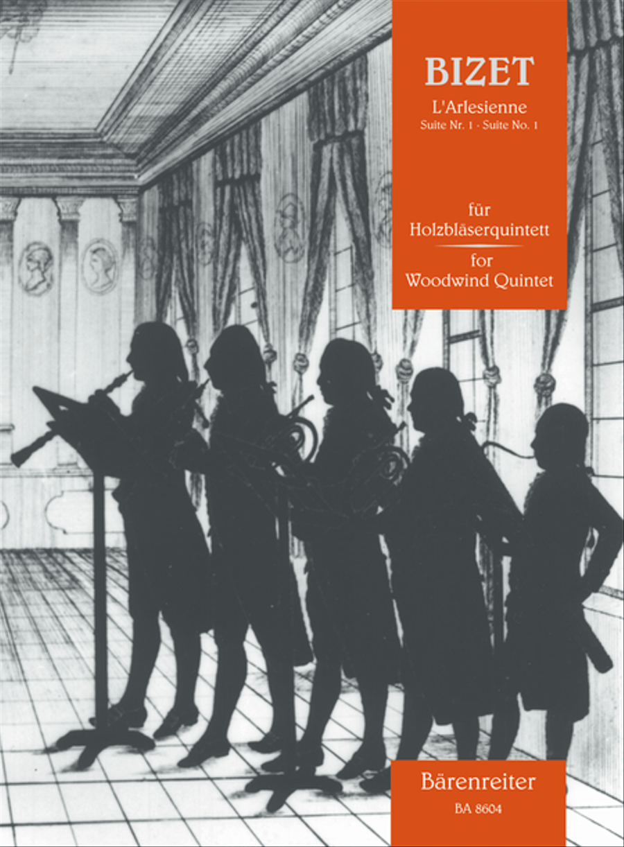 LArlesienne Suite for Woodwind Quintet No. 1 Woodwind Quintet scores gallery preview page 1