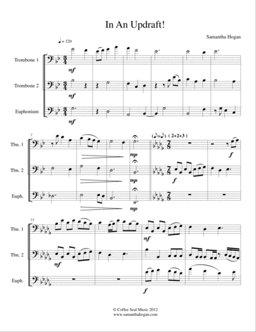 In an Updraft! Euphonium scores gallery preview page 3