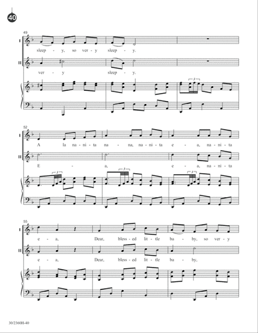 It's Christmas Everywhere! Unison Choir scores gallery preview page 41