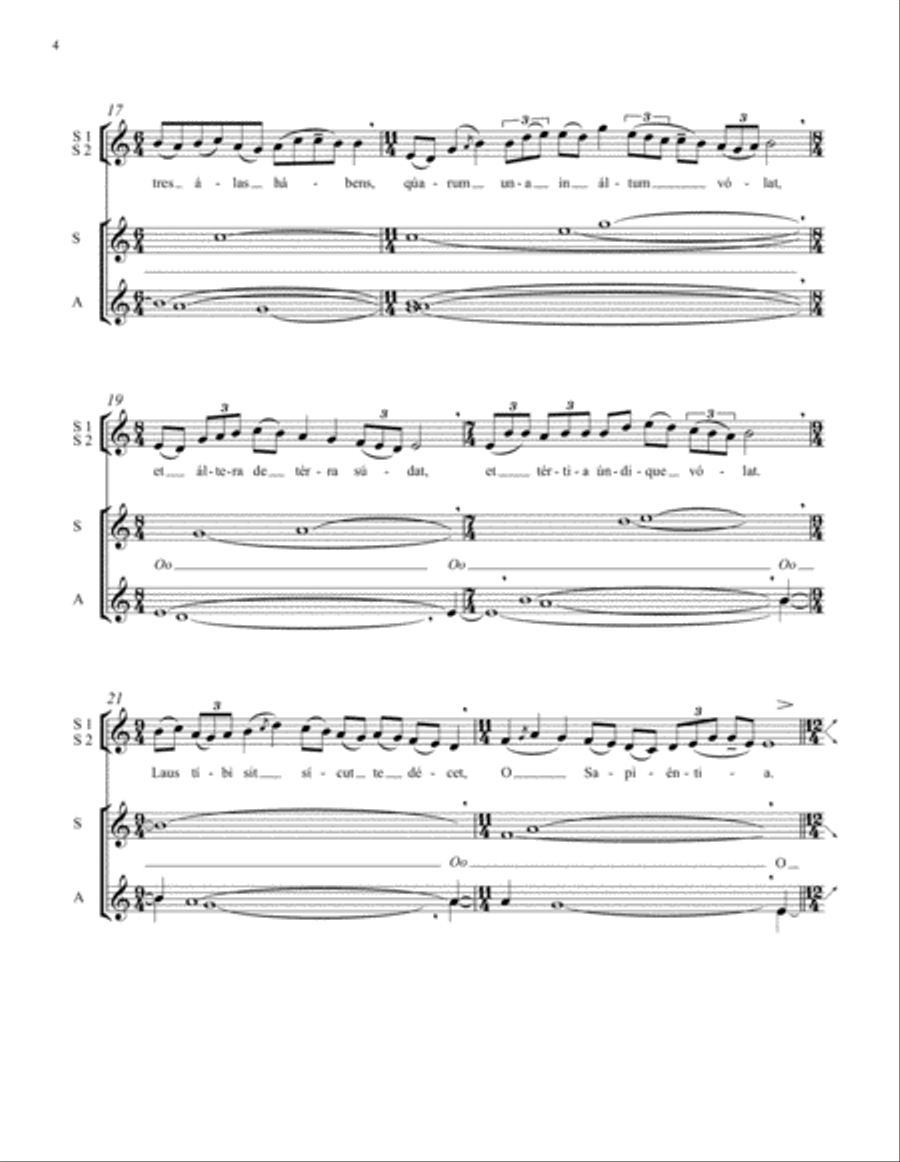 O virtus Sapientiæ O virtus Sapientiæ SSAA scores gallery preview page 5