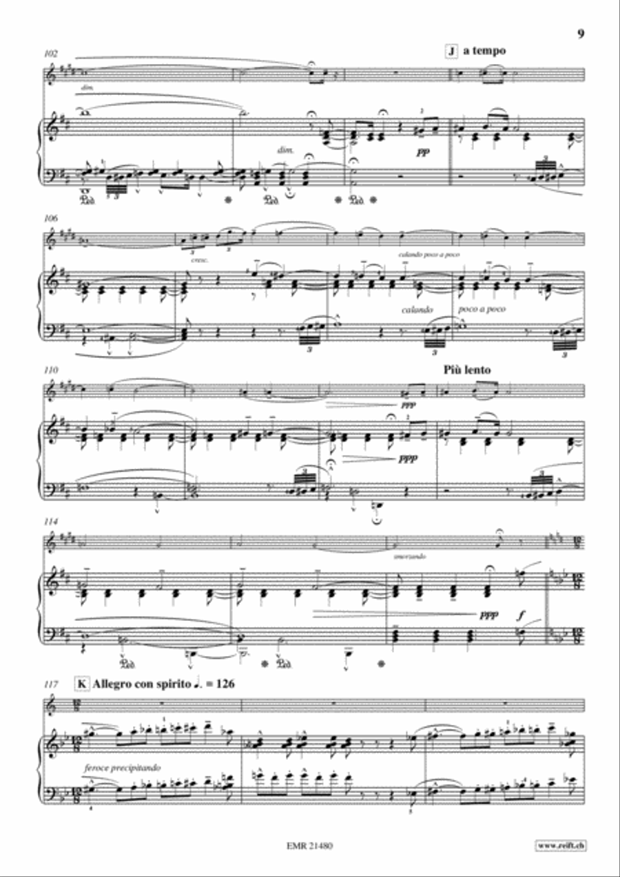 Concerto No. 9 Euphonium scores gallery preview page 9