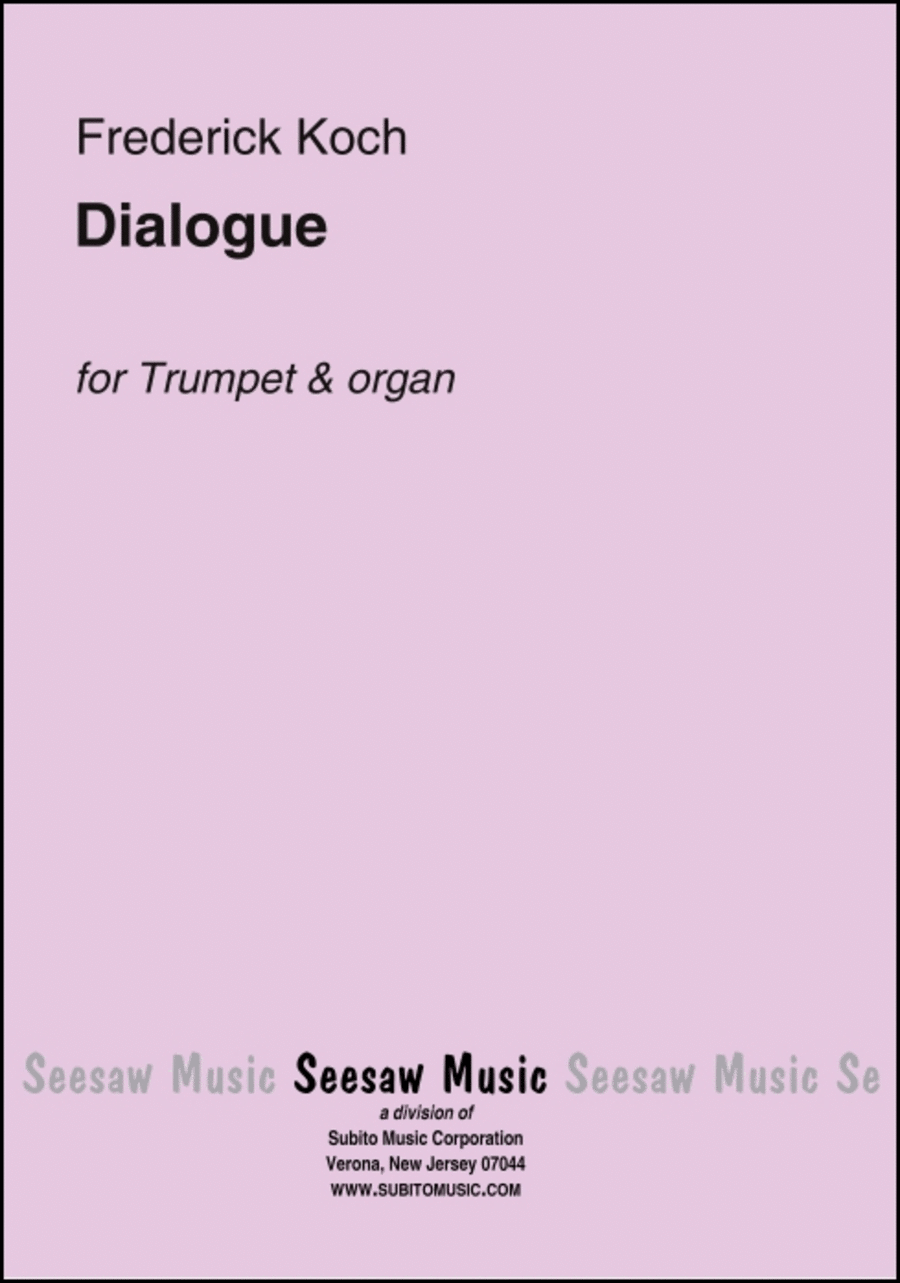 Dialogue Trumpet scores gallery preview page 1