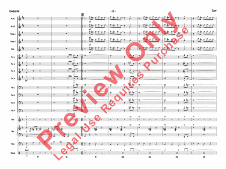 Jump Jump Jazz Ensemble scores gallery preview page 16